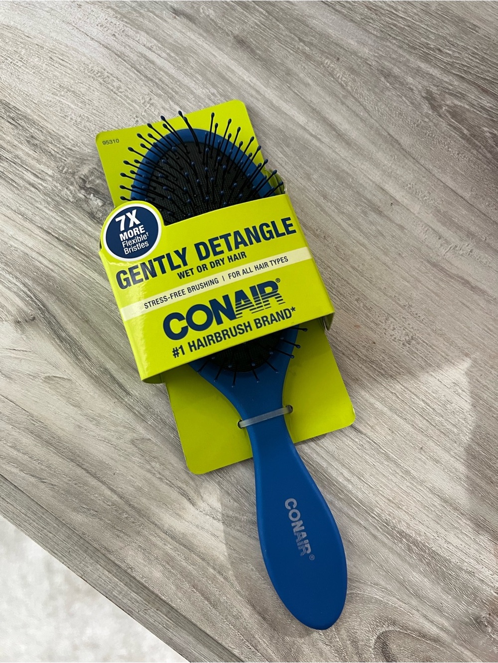Conair Gently Detangle Paddle Brush - Blue